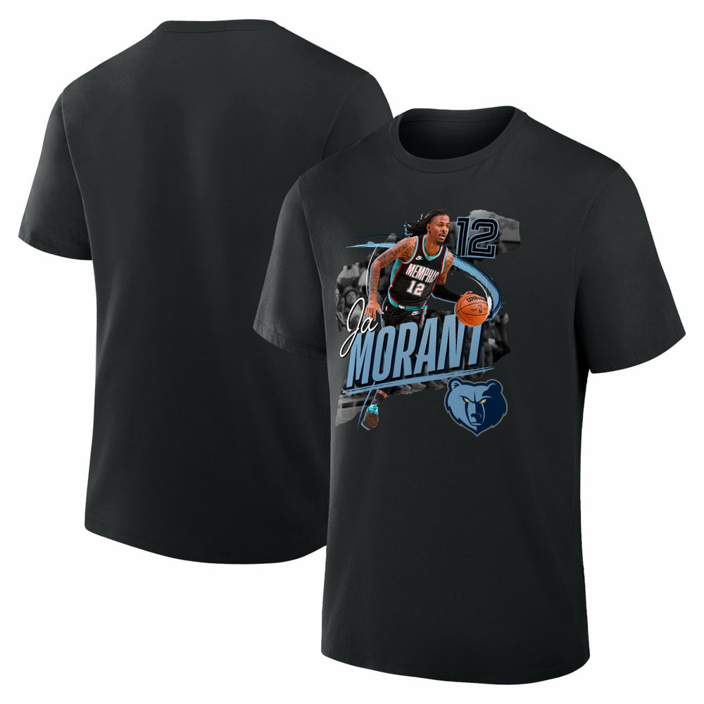 Ja Morant Memphis Grizzlies Start of Season T-Shirt - Black sale