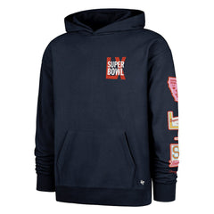 Stoney Clover Lane x '47 Women's Super Bowl LX Patches Foundation Hoodie - Black for sale