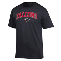 Atlanta Falcons Champion Arch Over Logo T-Shirt - Black sale