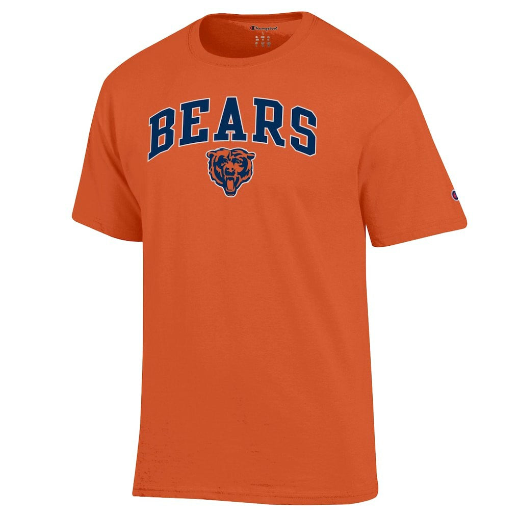 Chicago Bears Champion Arch Over Logo T-Shirt - Orange outlet