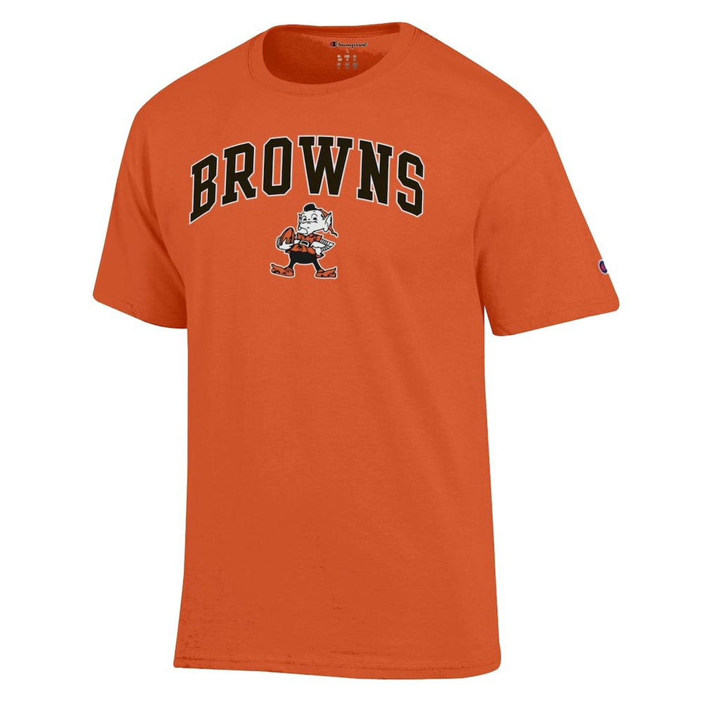 Cleveland Browns Champion Arch Over Logo T-Shirt - Orange cheap