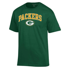 Green Bay Packers Champion Arch Over Logo T-Shirt - Green cheap