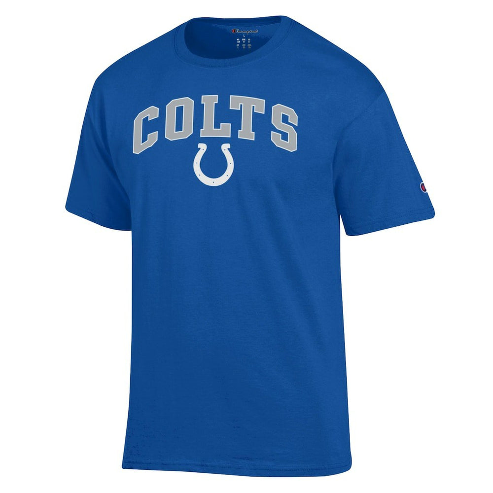 Indianapolis Colts Champion Arch Over Logo T-Shirt - Royal cheap