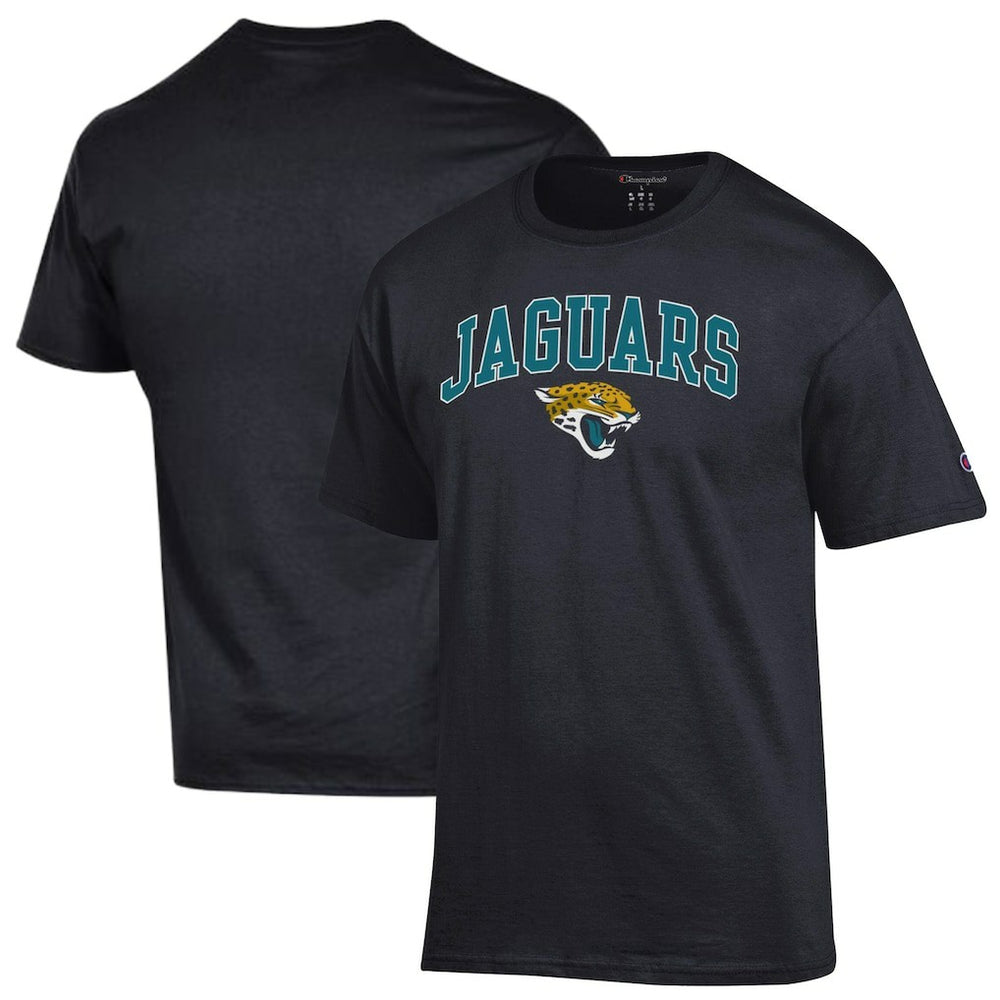 Jacksonville Jaguars Champion Arch Over Logo T-Shirt - Black cheap