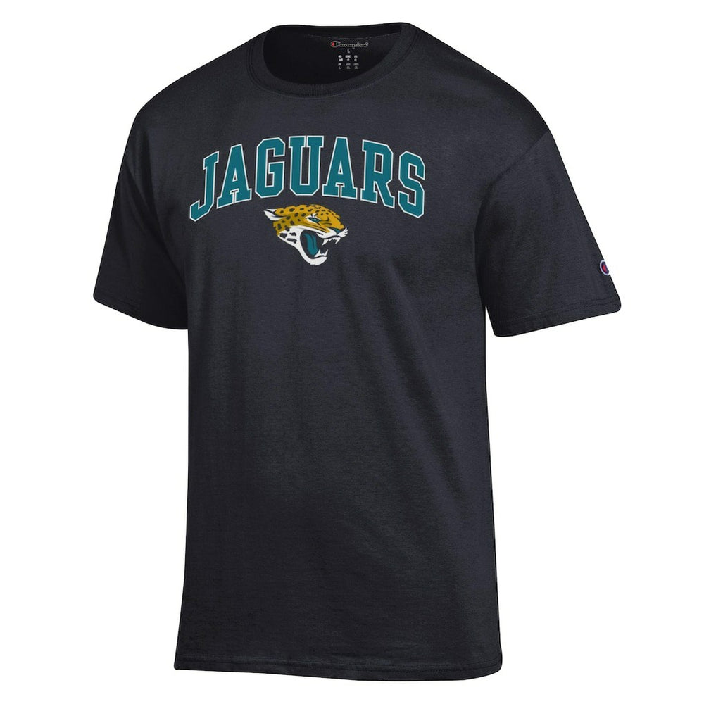 Jacksonville Jaguars Champion Arch Over Logo T-Shirt - Black cheap