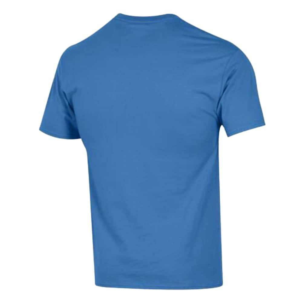 Los Angeles Chargers Champion Arch Over Logo T-Shirt - Powder Blue on sale