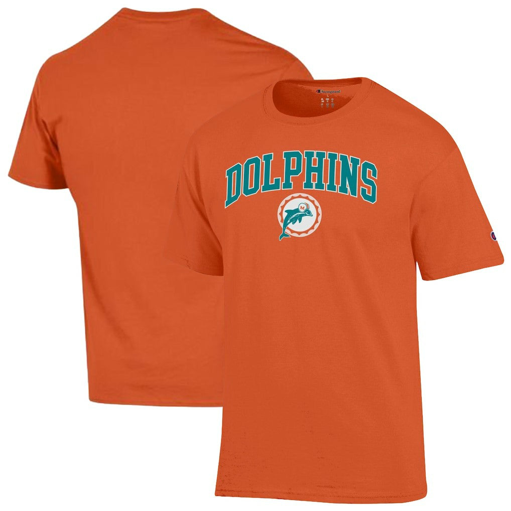 Miami Dolphins Champion Arch Over Logo T-Shirt - Orange online