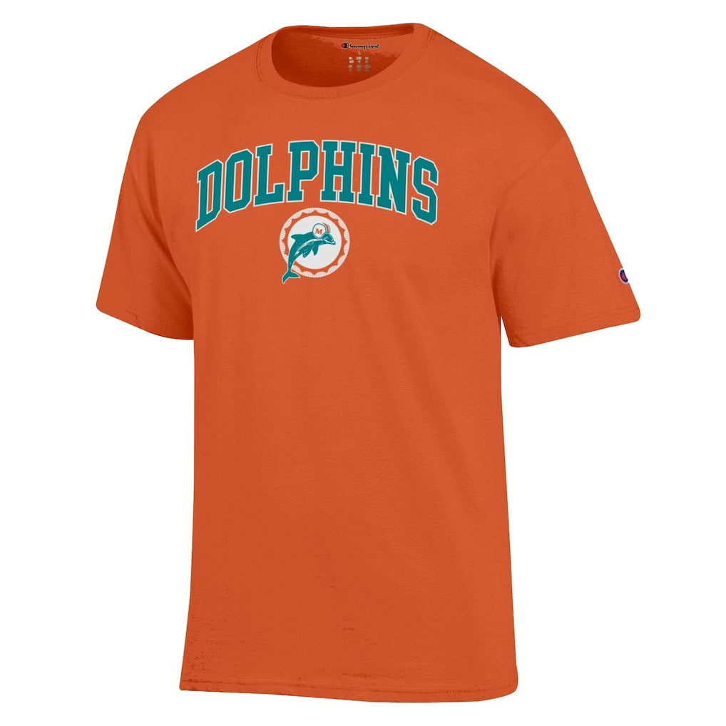 Miami Dolphins Champion Arch Over Logo T-Shirt - Orange online