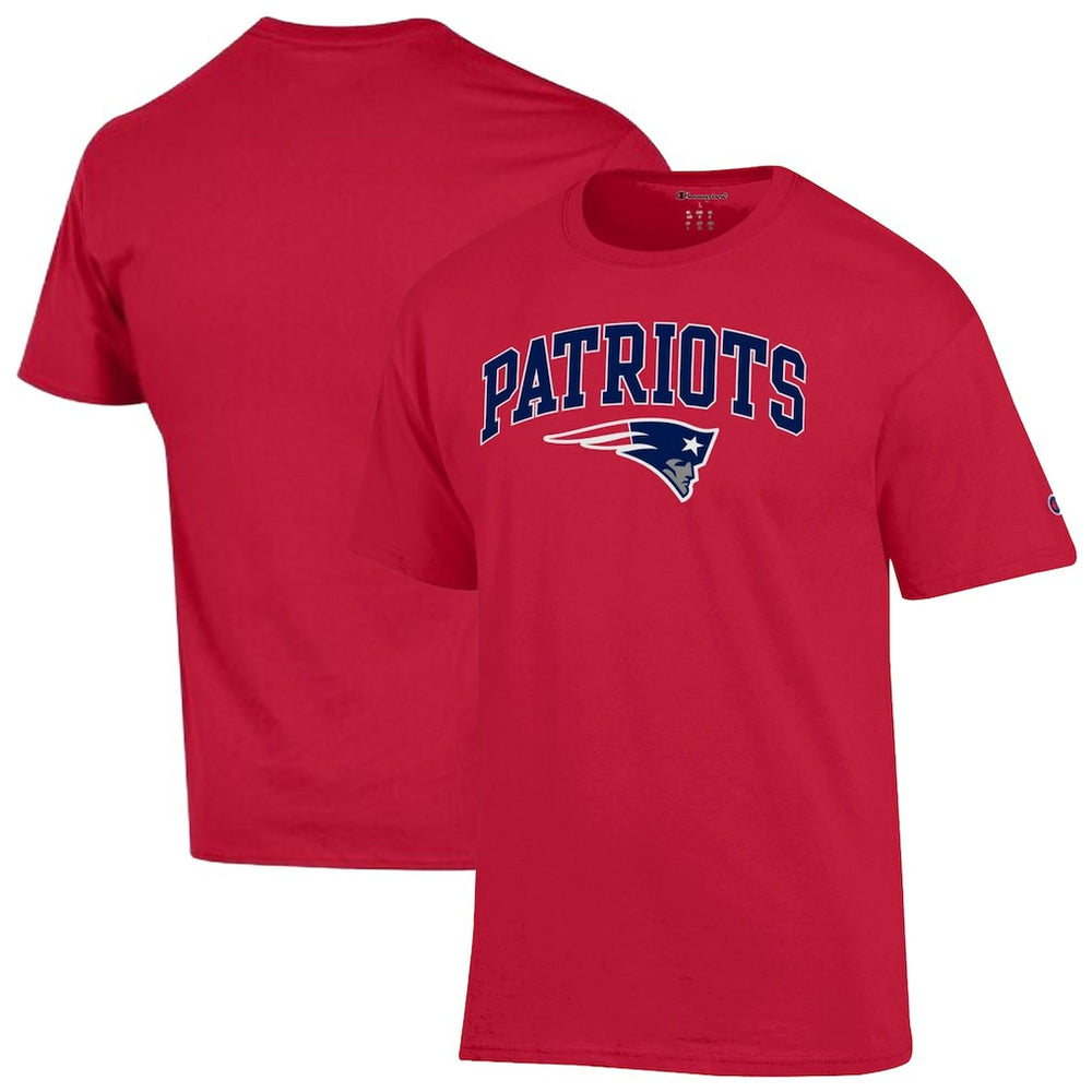 New England Patriots Champion Arch Over Logo T-Shirt - Red online