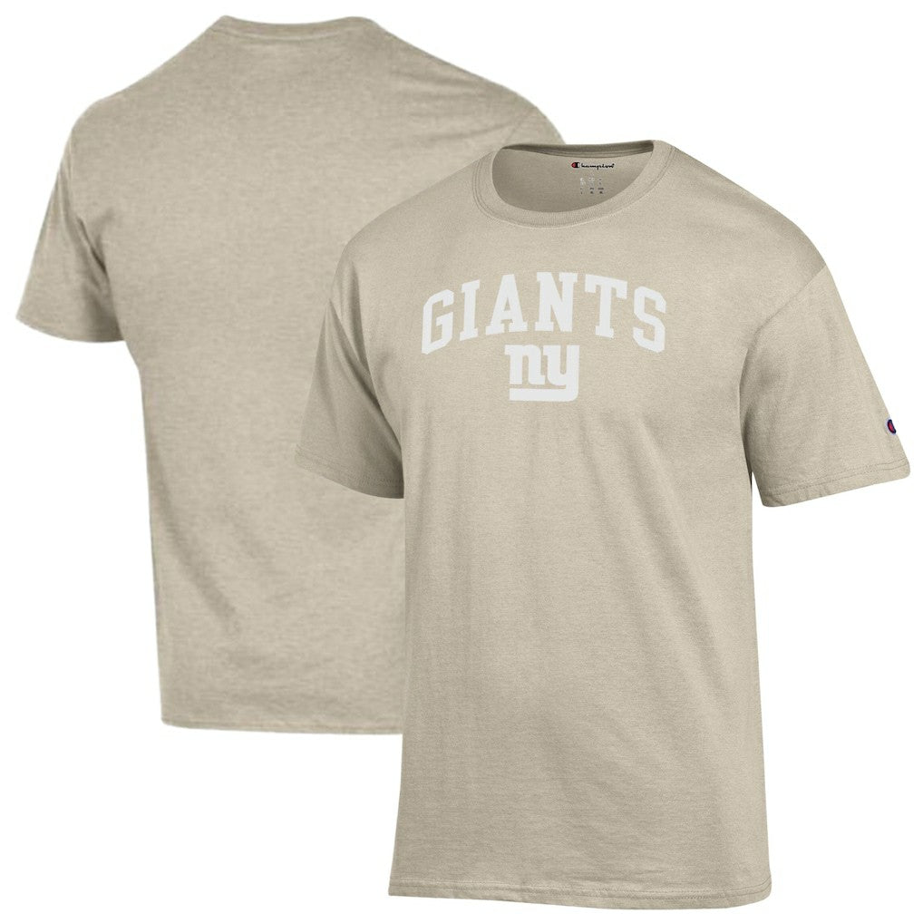 New York Giants Champion Jersey T-Shirt - Oatmeal cheap