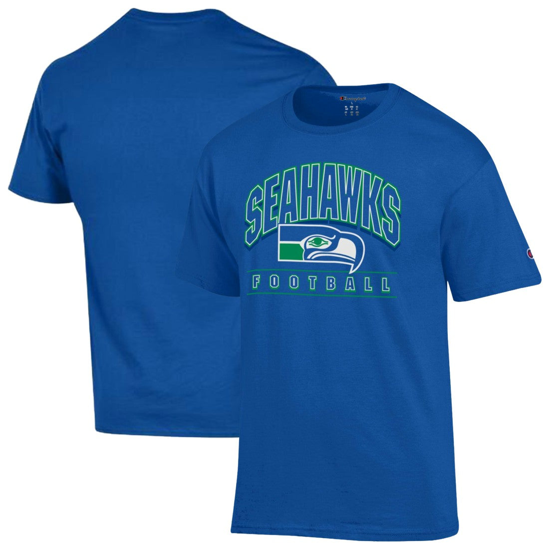 Seattle Seahawks Champion Jersey T-Shirt - Royal on sale