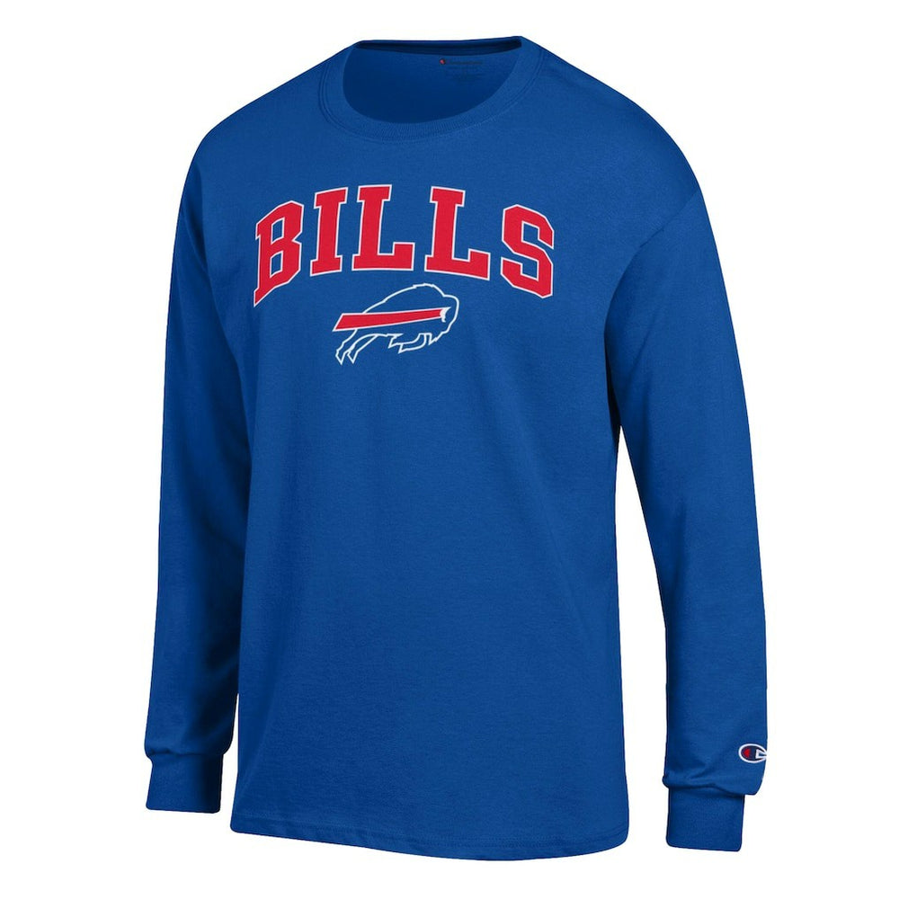 Buffalo Bills Champion Arch Over Logo Long Sleeve T-Shirt - Royal outlet