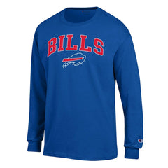 Buffalo Bills Champion Arch Over Logo Long Sleeve T-Shirt - Royal outlet