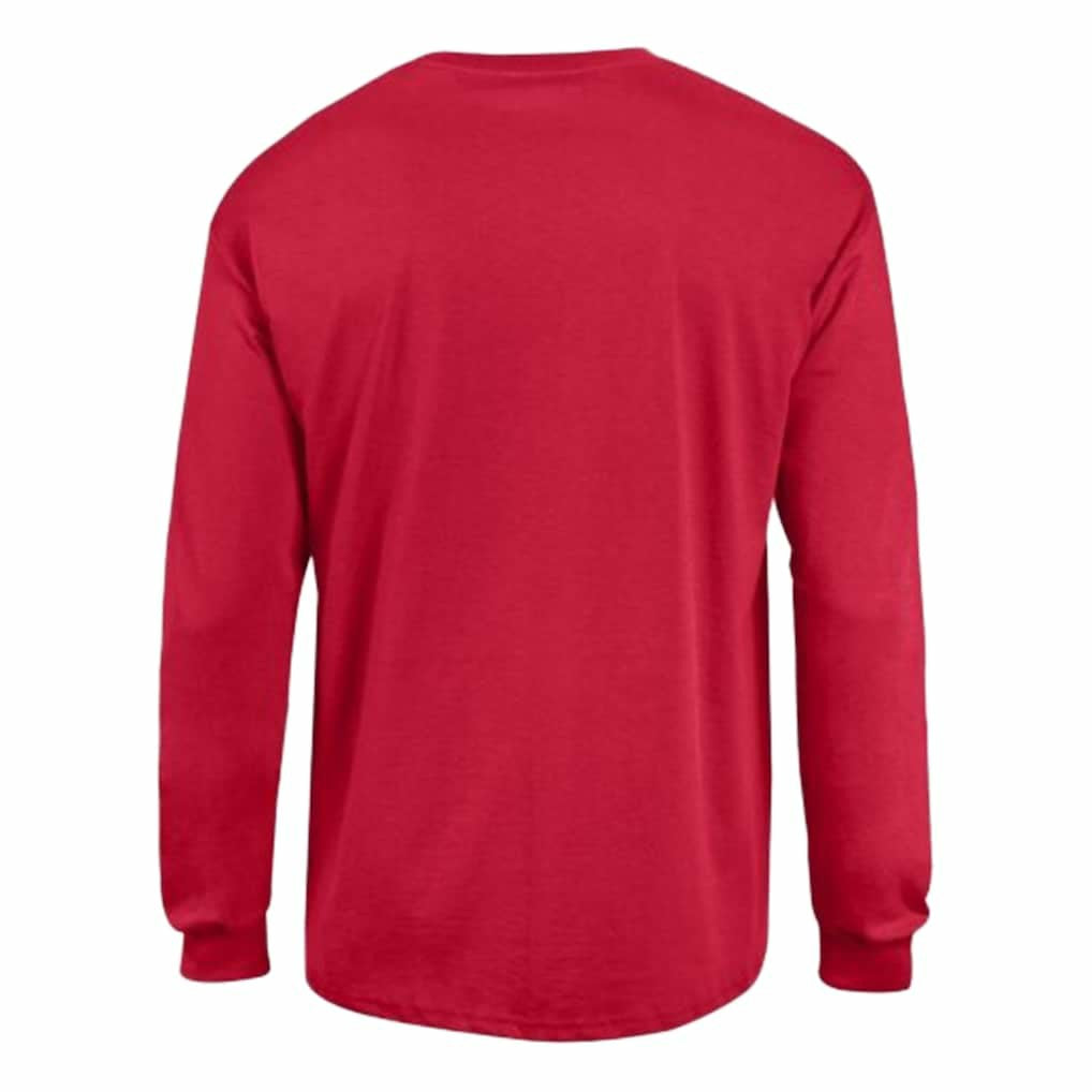 Buffalo Bills Champion Arch Over Logo Long Sleeve T-Shirt - Red discount
