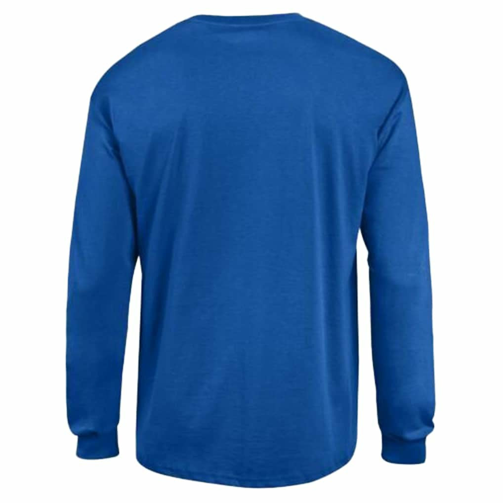 New York Giants Champion Arch Over Logo Long Sleeve T-Shirt - Royal on sale