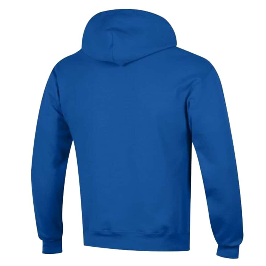 New York Giants Champion Powerblend Arch over Logo Hoodie - Royal for sale