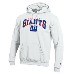 New York Giants Champion Powerblend Arch over Logo Hoodie - White online