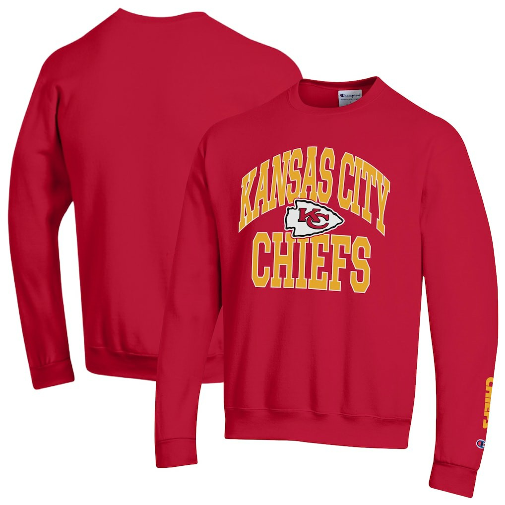 Kansas City Chiefs Champion Powerblend Fleece Sweatshirt - Red outlet