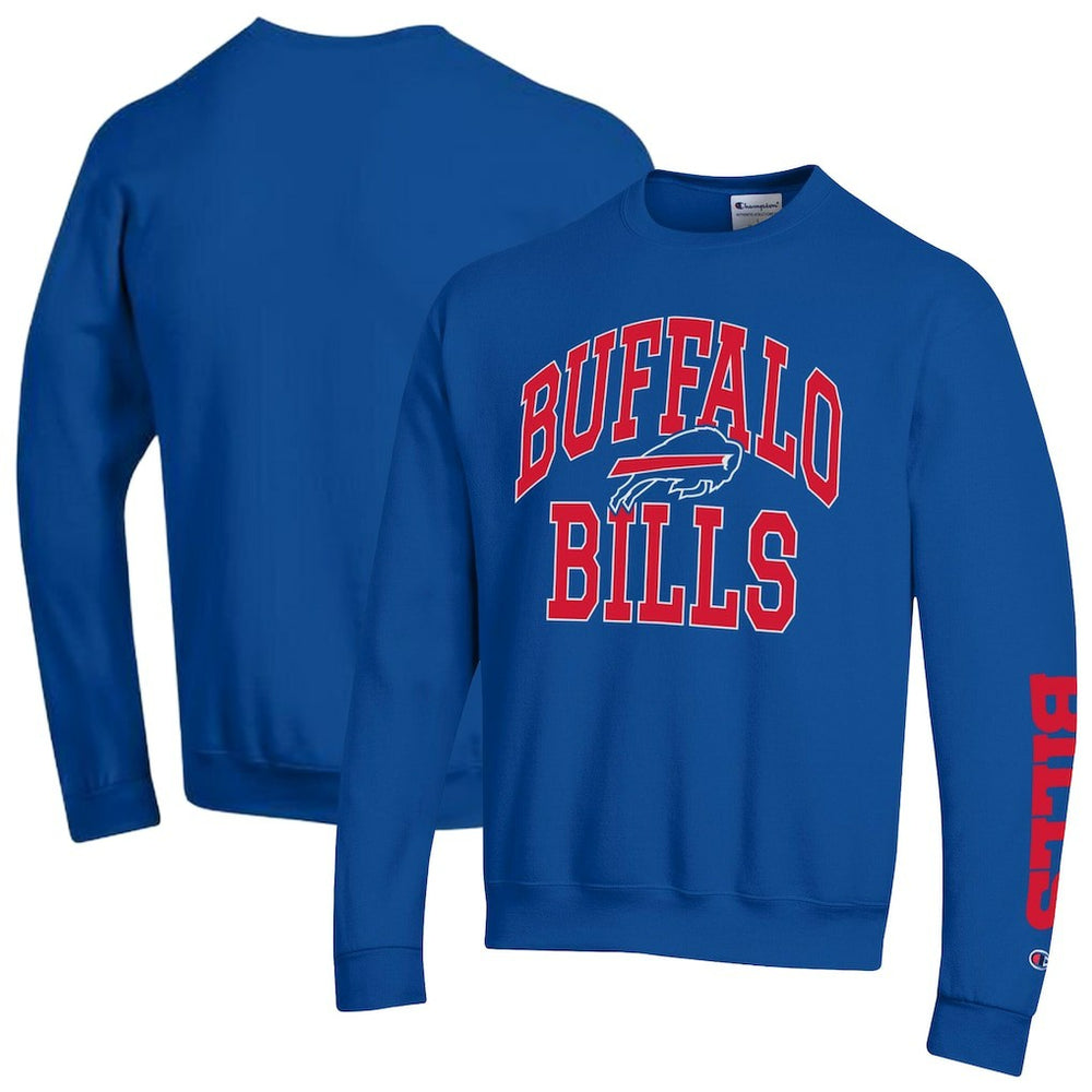 Buffalo Bills Champion Powerblend Fleece Sweatshirt - Royal on sale