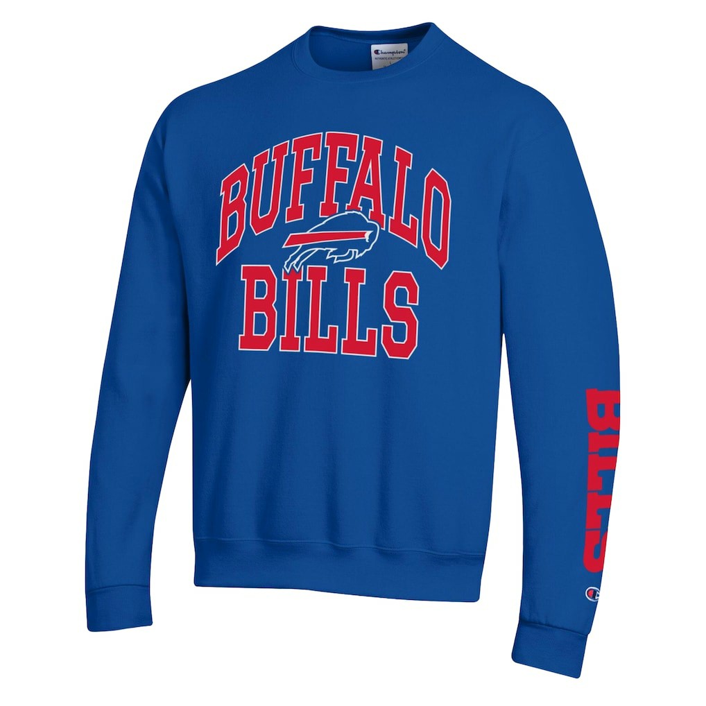 Buffalo Bills Champion Powerblend Fleece Sweatshirt - Royal on sale