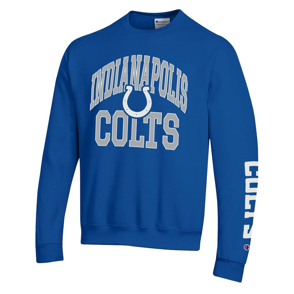 Indianapolis Colts Champion Powerblend Fleece Sweatshirt - Royal for sale
