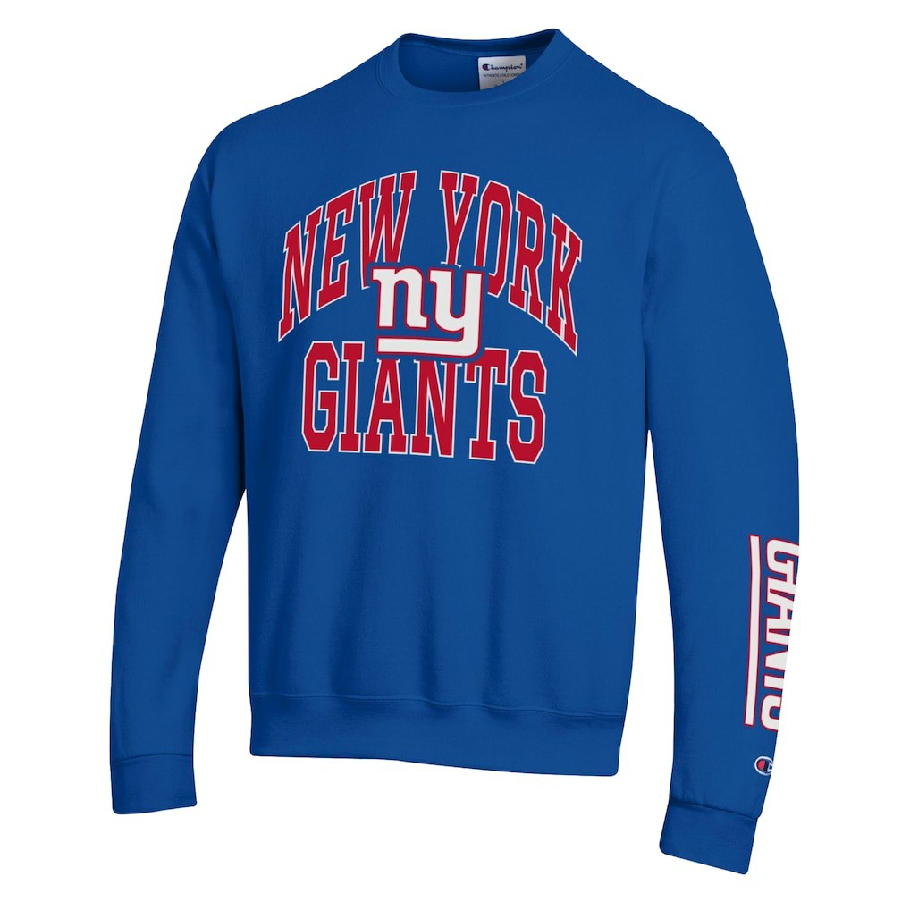 New York Giants Champion Powerblend Fleece Sweatshirt - Royal for sale
