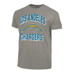 Los Angeles Chargers Champion Ultimate Tri-Blend T-Shirt - Heather Charcoal sale