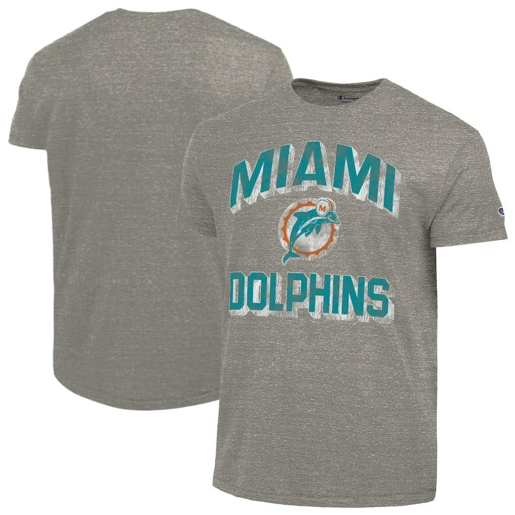 Miami Dolphins Champion Ultimate Tri-Blend T-Shirt - Charcoal for sale
