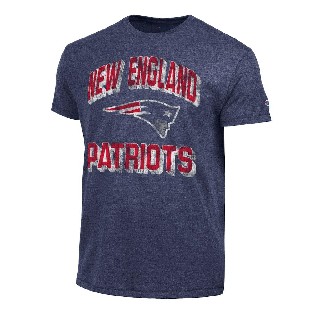New England Patriots Champion Ultimate Tri-Blend T-Shirt - Navy on sale