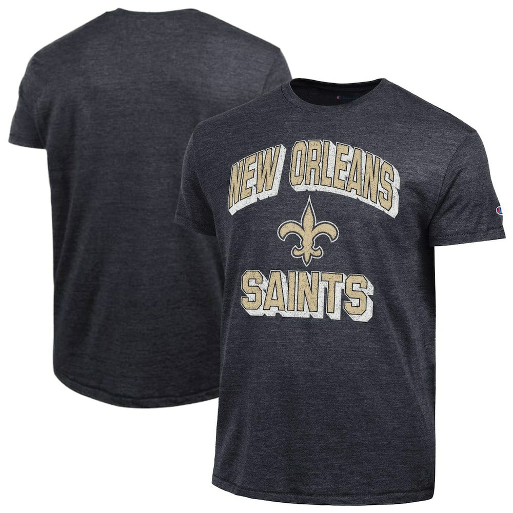 New Orleans Saints Champion Ultimate Tri-Blend T-Shirt - Black for sale