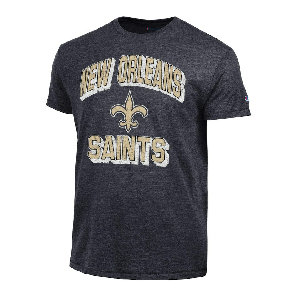 New Orleans Saints Champion Ultimate Tri-Blend T-Shirt - Black for sale