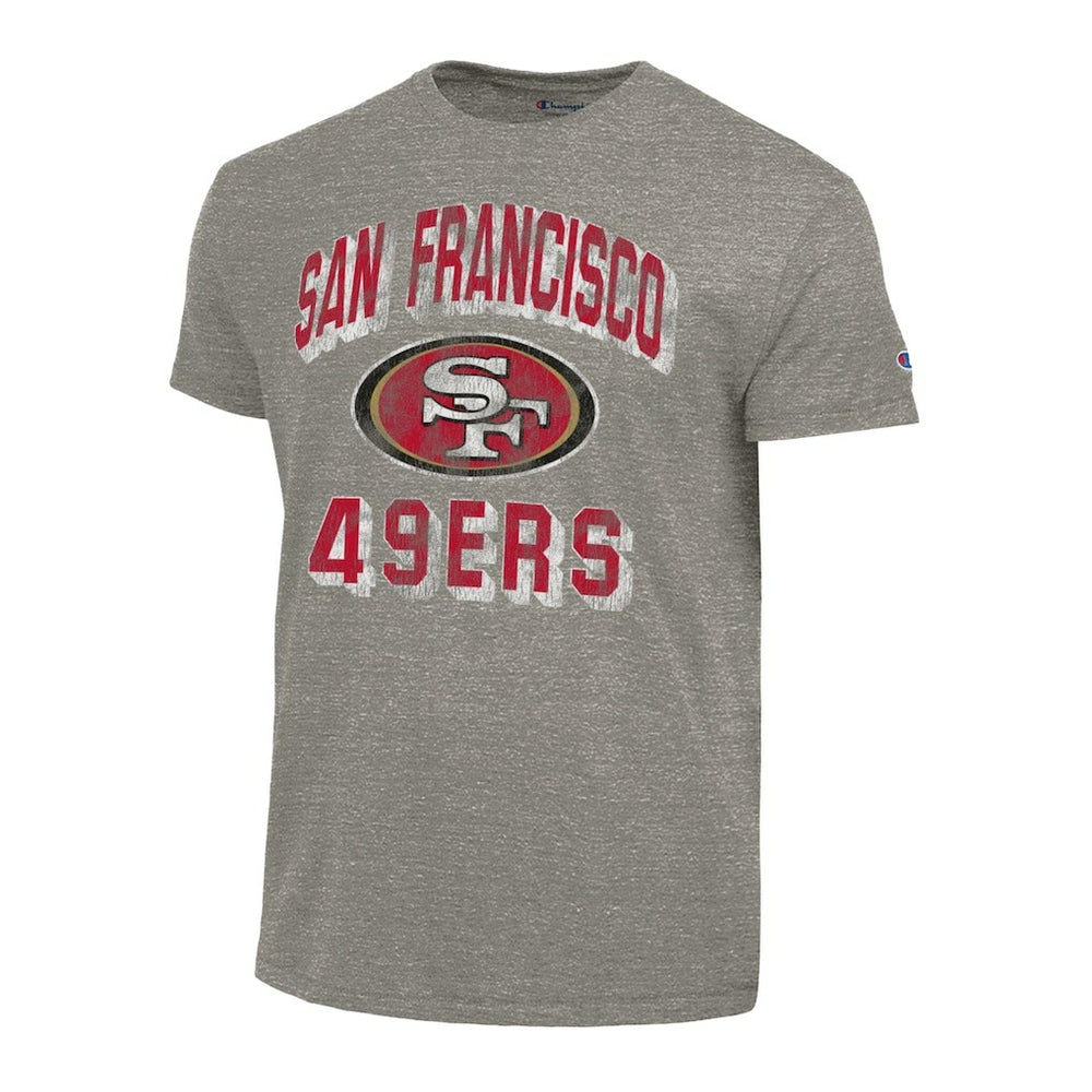 San Francisco 49ers Champion Ultimate Tri-Blend T-Shirt - Charcoal cheap