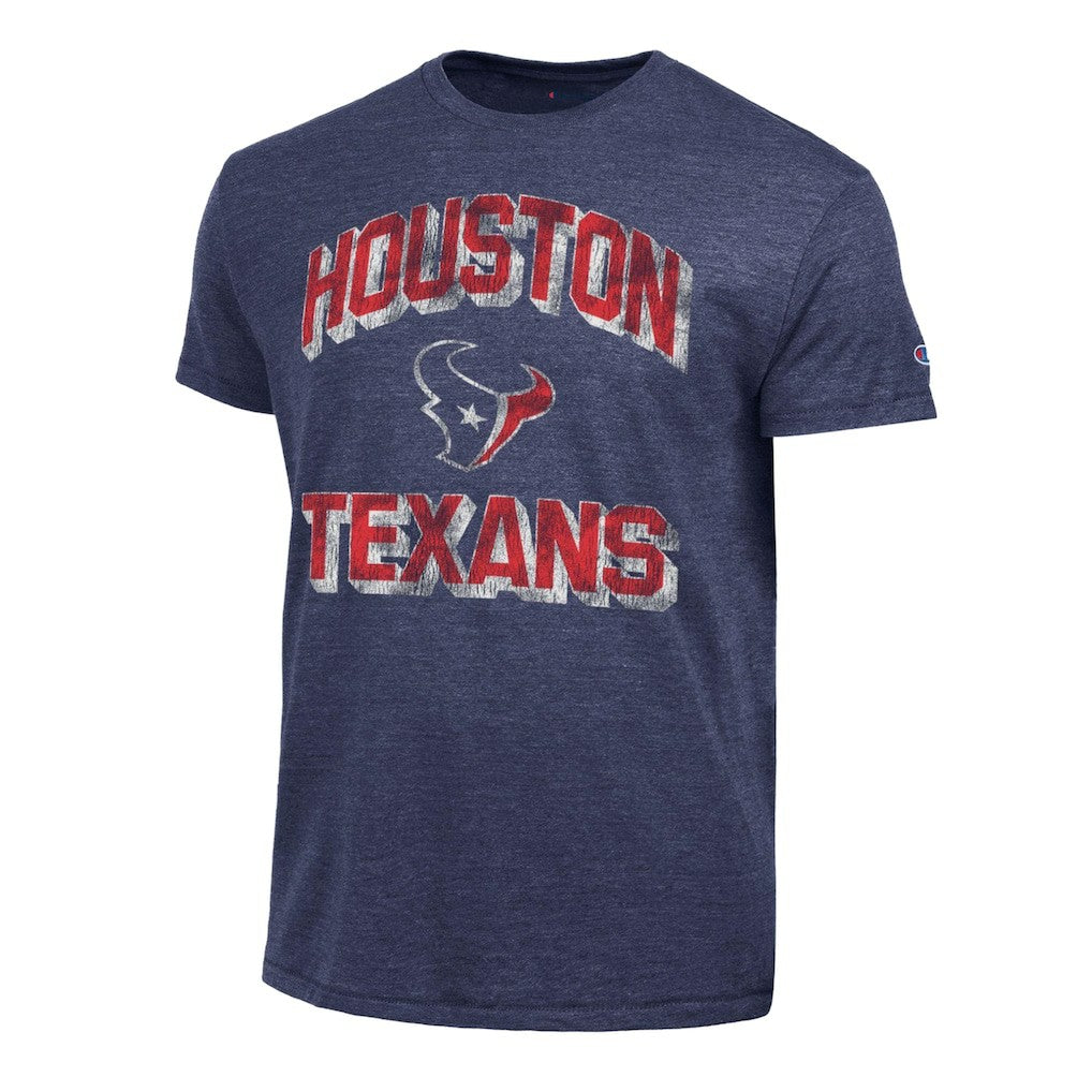 Houston Texans Champion Ultimate Tri-Blend T-Shirt - Navy on sale