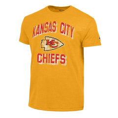 Kansas City Chiefs Champion Ultimate Tri-Blend T-Shirt - Gold discount