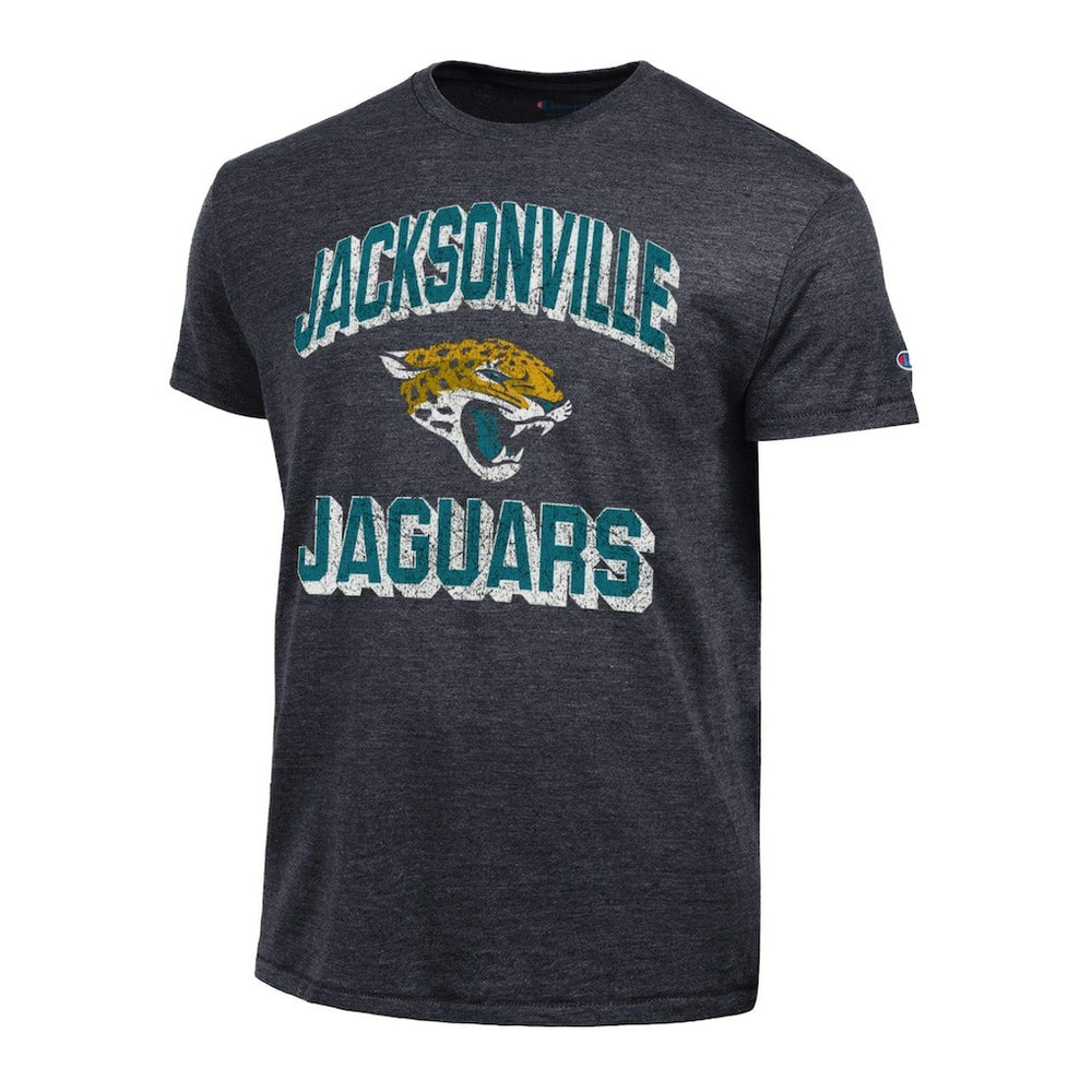 Jacksonville Jaguars Champion Ultimate Tri-Blend T-Shirt - Heather Black on sale