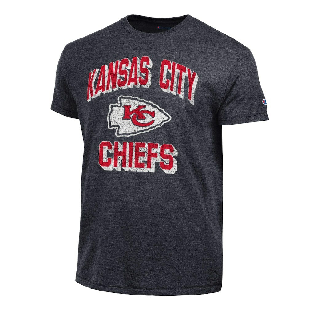 Kansas City Chiefs Champion Ultimate Tri-Blend T-Shirt - Black outlet