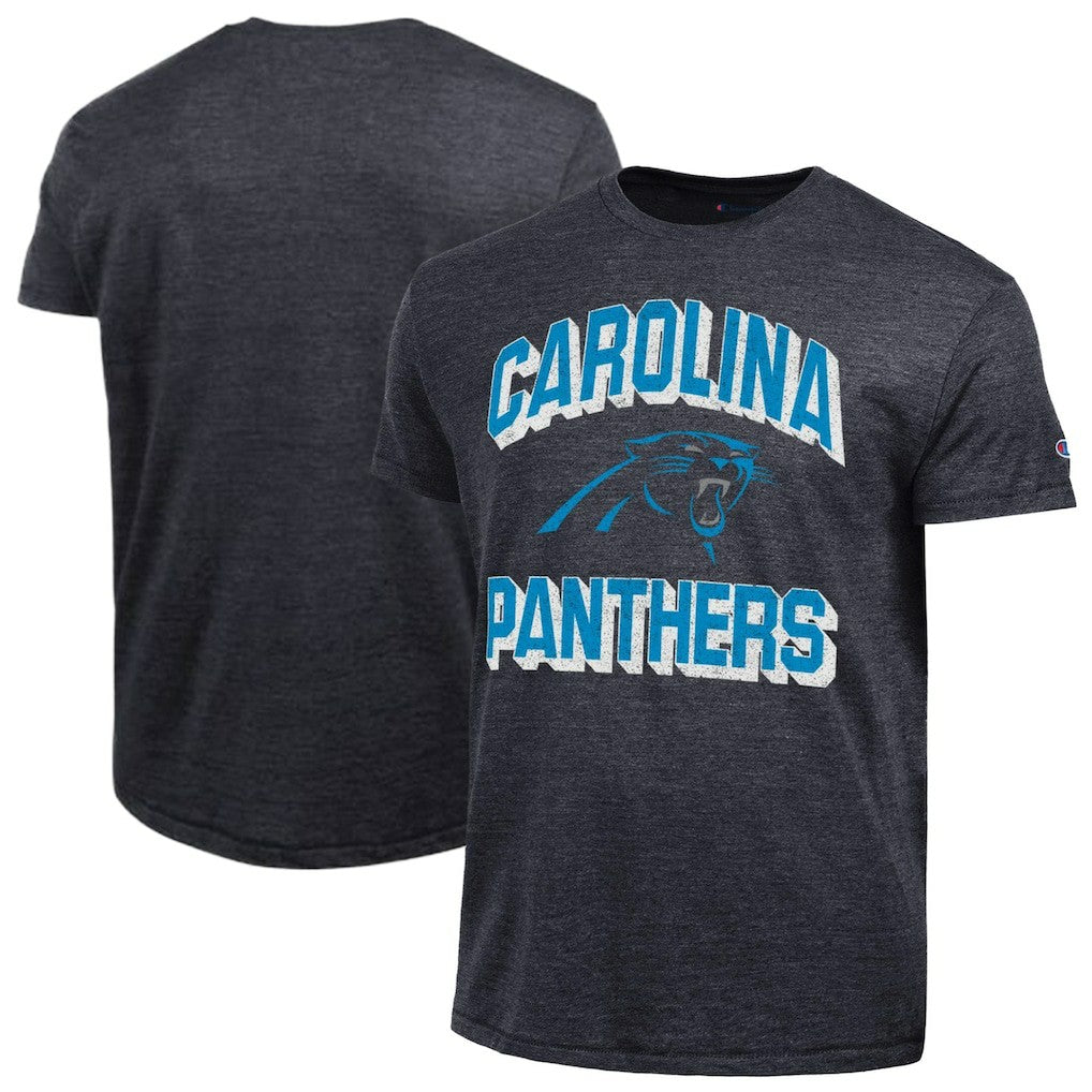 Carolina Panthers Champion Ultimate Tri-Blend T-Shirt - Black discount