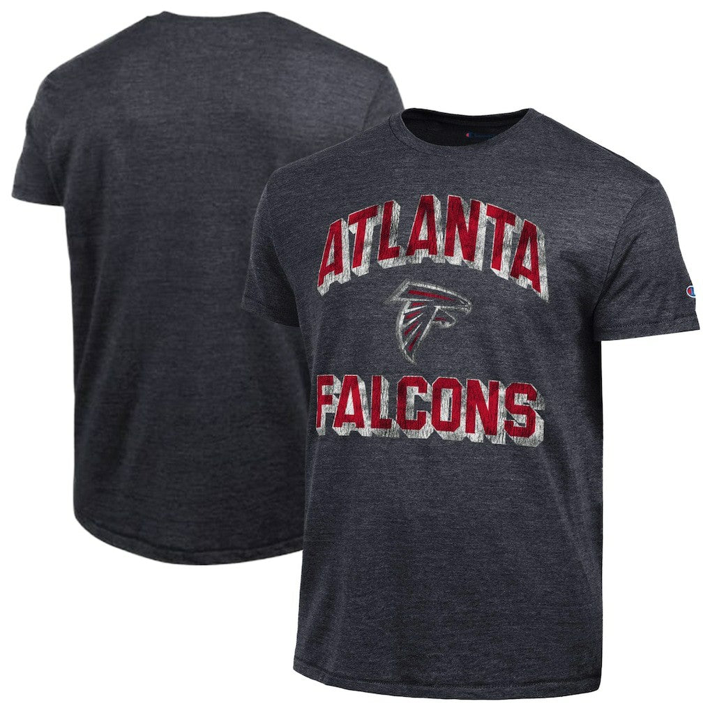 Atlanta Falcons Champion Ultimate Tri-Blend T-Shirt - Heather Black discount