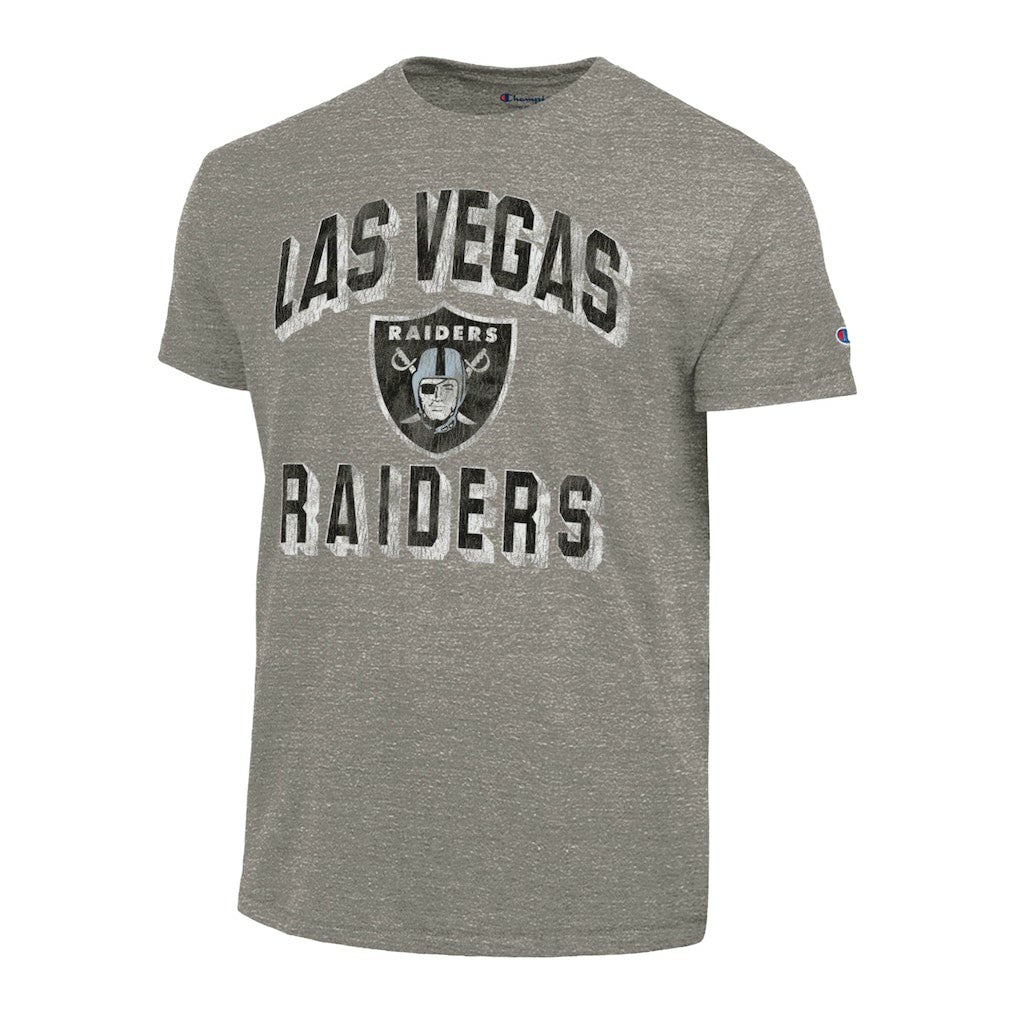 Las Vegas Raiders Champion Ultimate Tri-Blend T-Shirt - Charcoal online