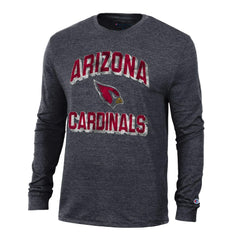 Arizona Cardinals Champion Ultimate Tri-Blend Long Sleeve T-Shirt - Heather Black for sale