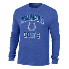 Indianapolis Colts Champion Ultimate Tri-Blend Long Sleeve T-Shirt - Royal online