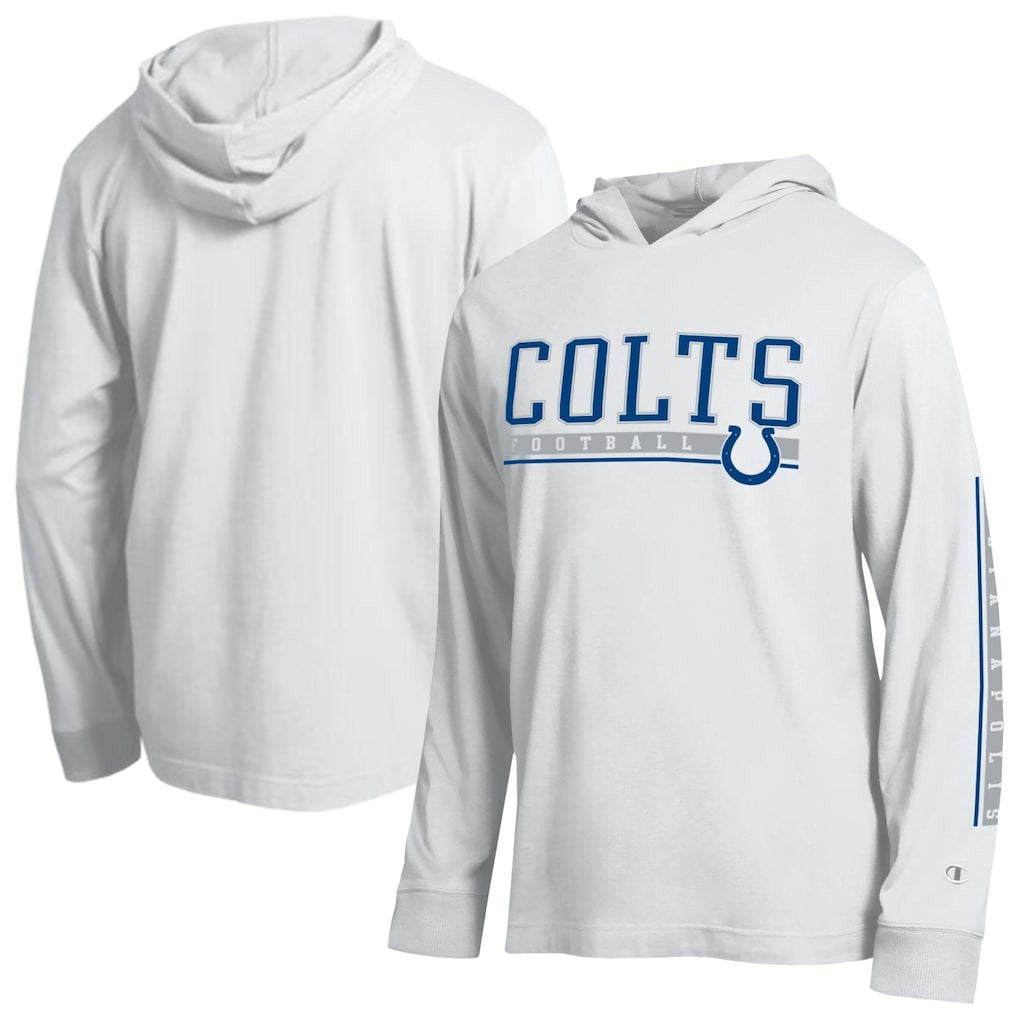 Indianapolis Colts Champion All Star Hoodie T-Shirt - White cheap