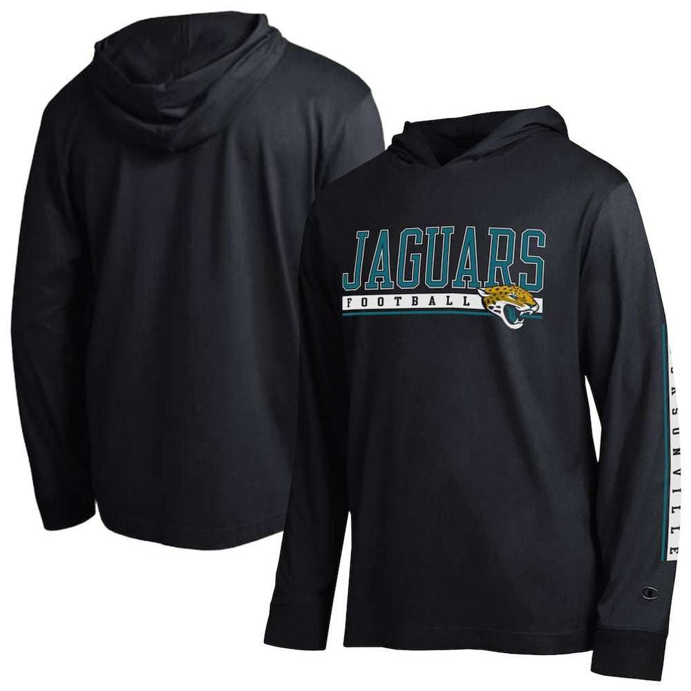 Jacksonville Jaguars Champion All Star Hoodie T-Shirt - Black on sale