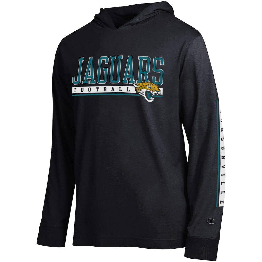 Jacksonville Jaguars Champion All Star Hoodie T-Shirt - Black on sale