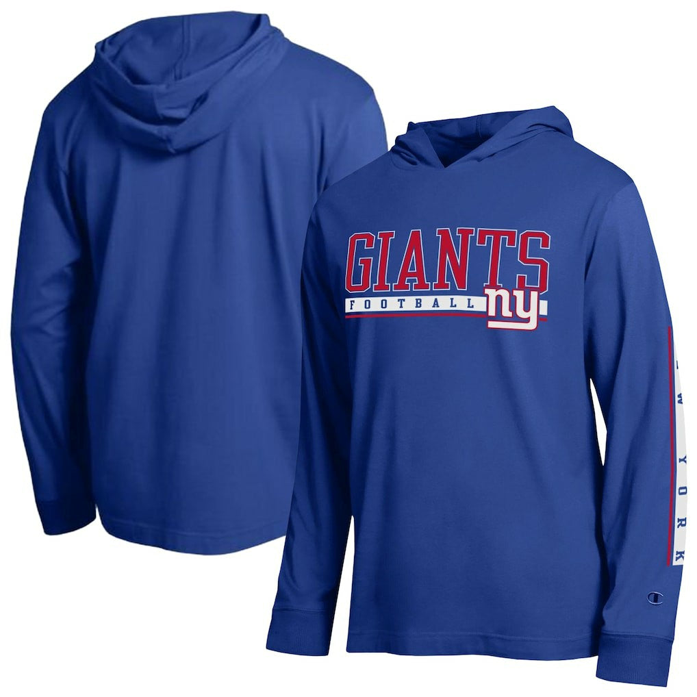 New York Giants Champion All Star Hoodie T-Shirt - Royal cheap