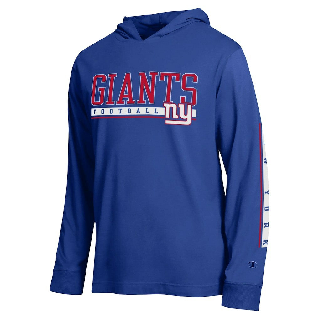 New York Giants Champion All Star Hoodie T-Shirt - Royal cheap
