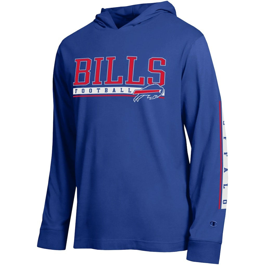 Buffalo Bills Champion All Star Hoodie T-Shirt - Royal on sale