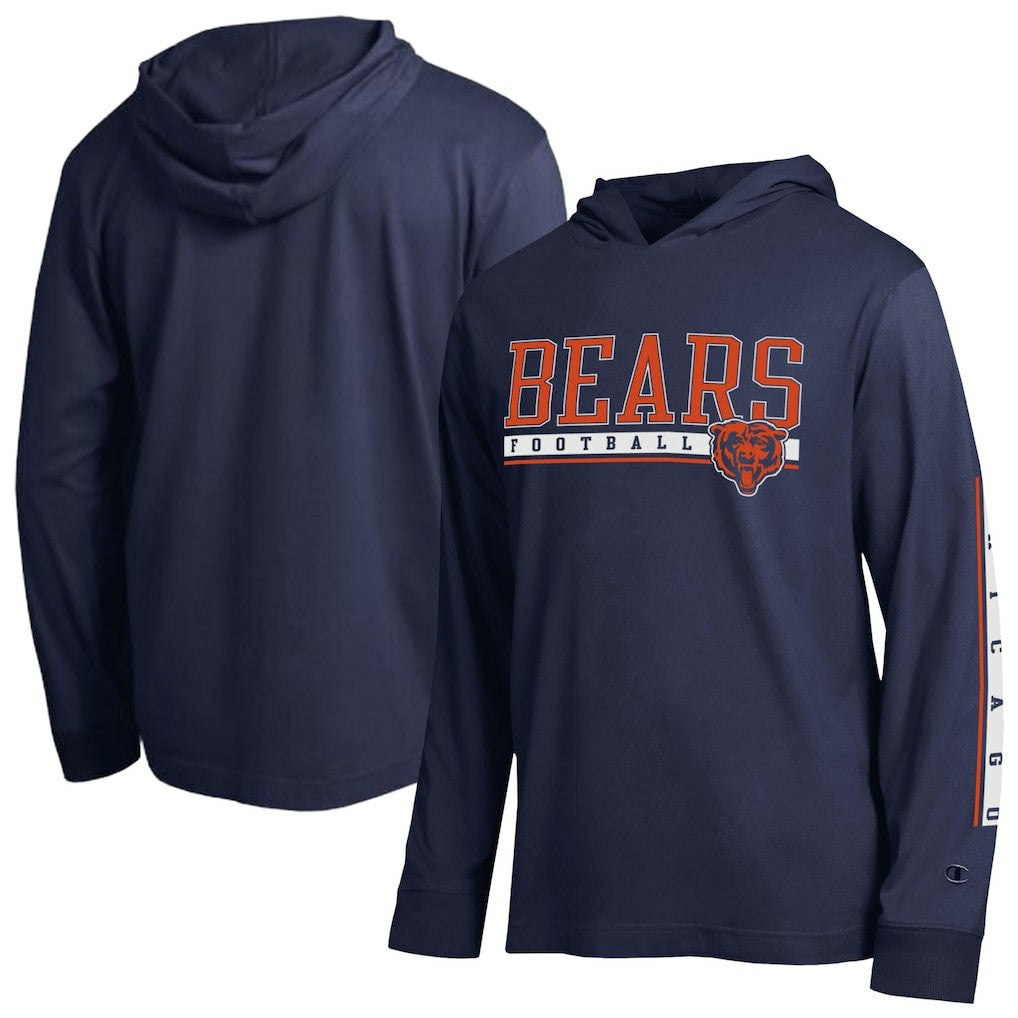 Chicago Bears Champion All Star Hoodie T-Shirt - Navy online