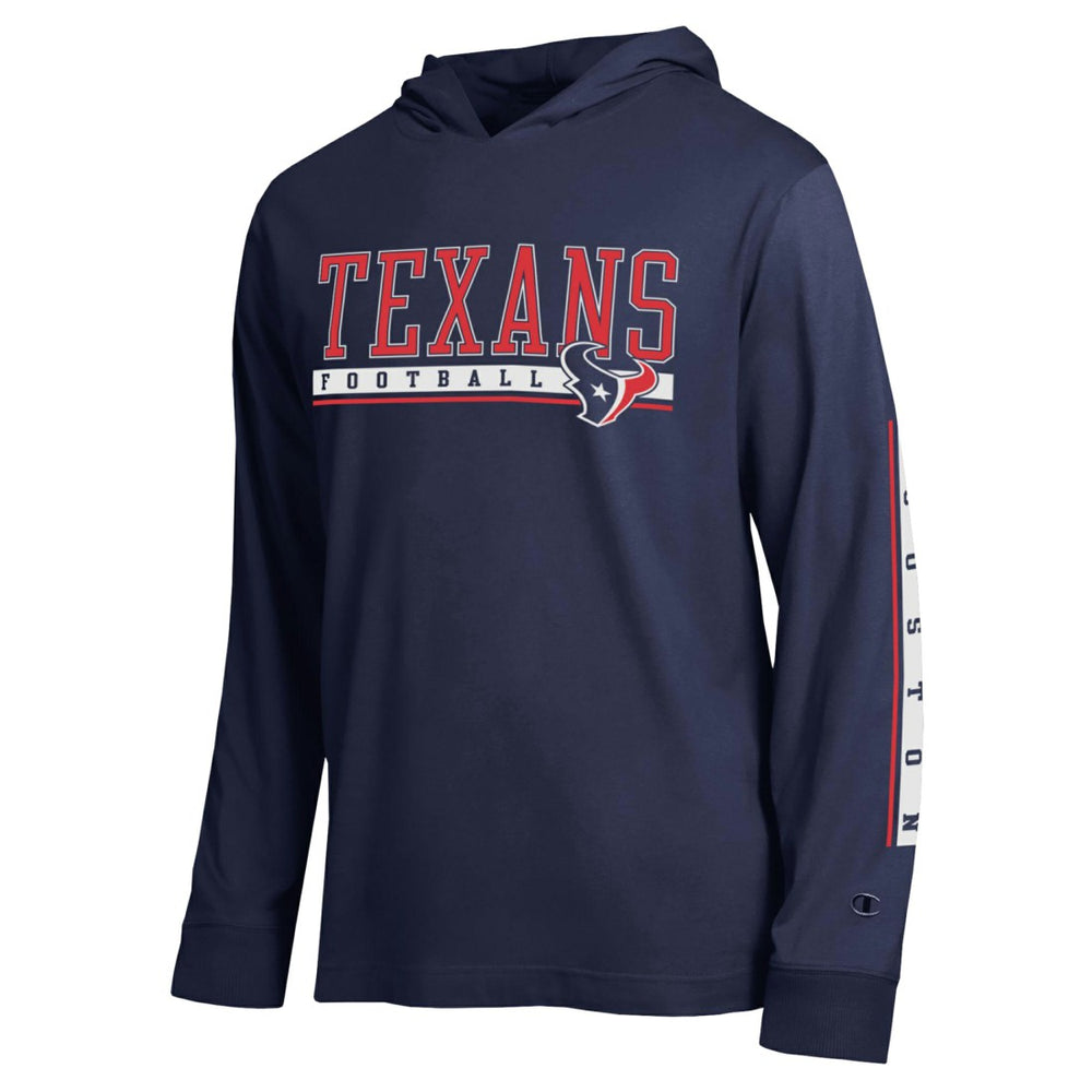 Houston Texans Champion All Star Hoodie T-Shirt - Navy for sale