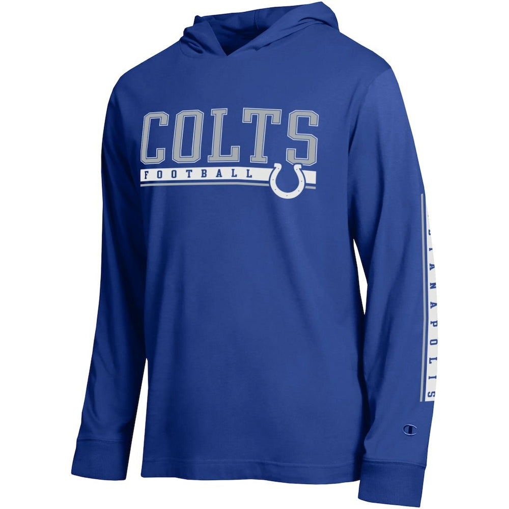 Indianapolis Colts Champion All Star Hoodie T-Shirt - Royal on sale